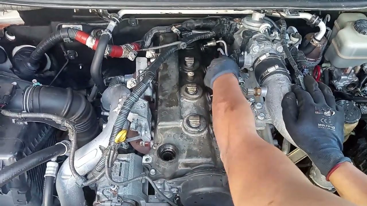 Desmontar inyectores diesel toyota TXL