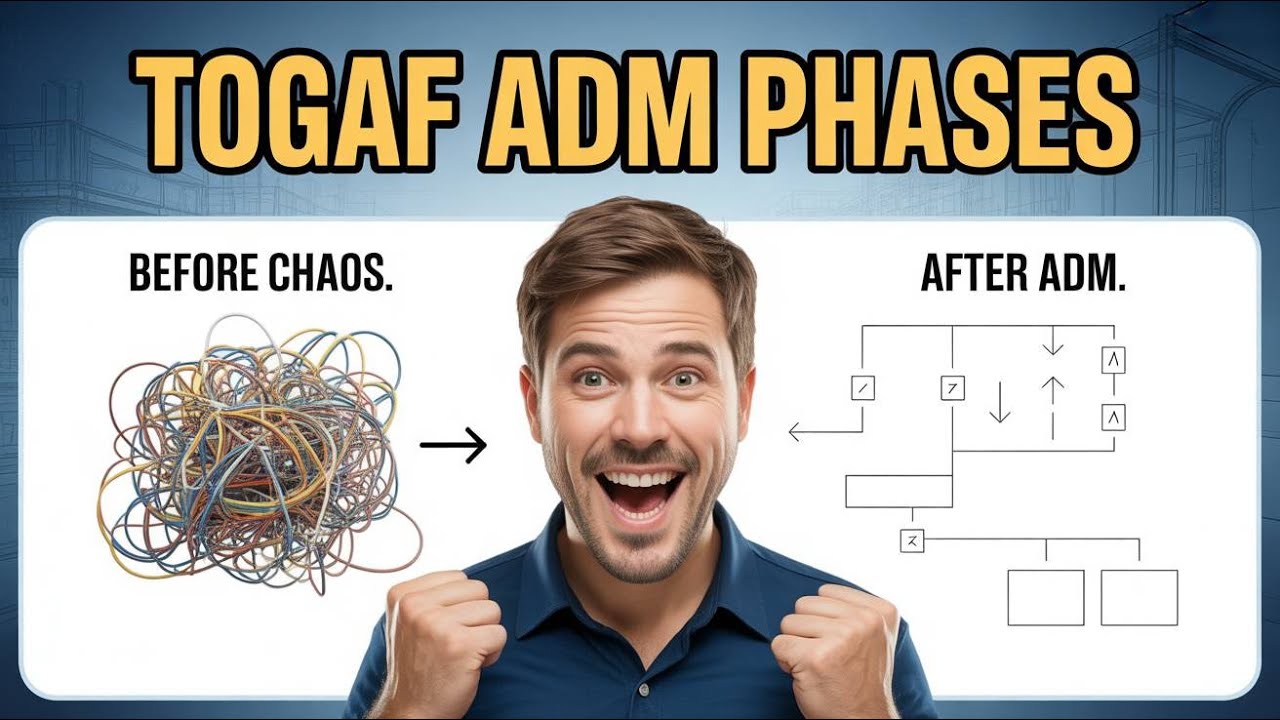 Объяснение фаз ADM в TOGAF: Полная шпаргалка.