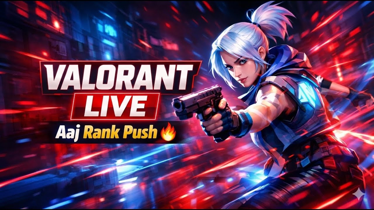 Valorant Rank Up Gameplay India Hindi Live part 77