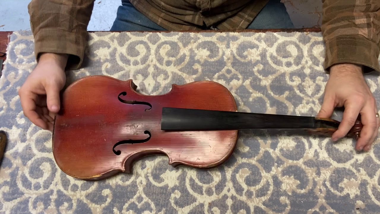 Violin to Ukulele Rebuild Pt 1