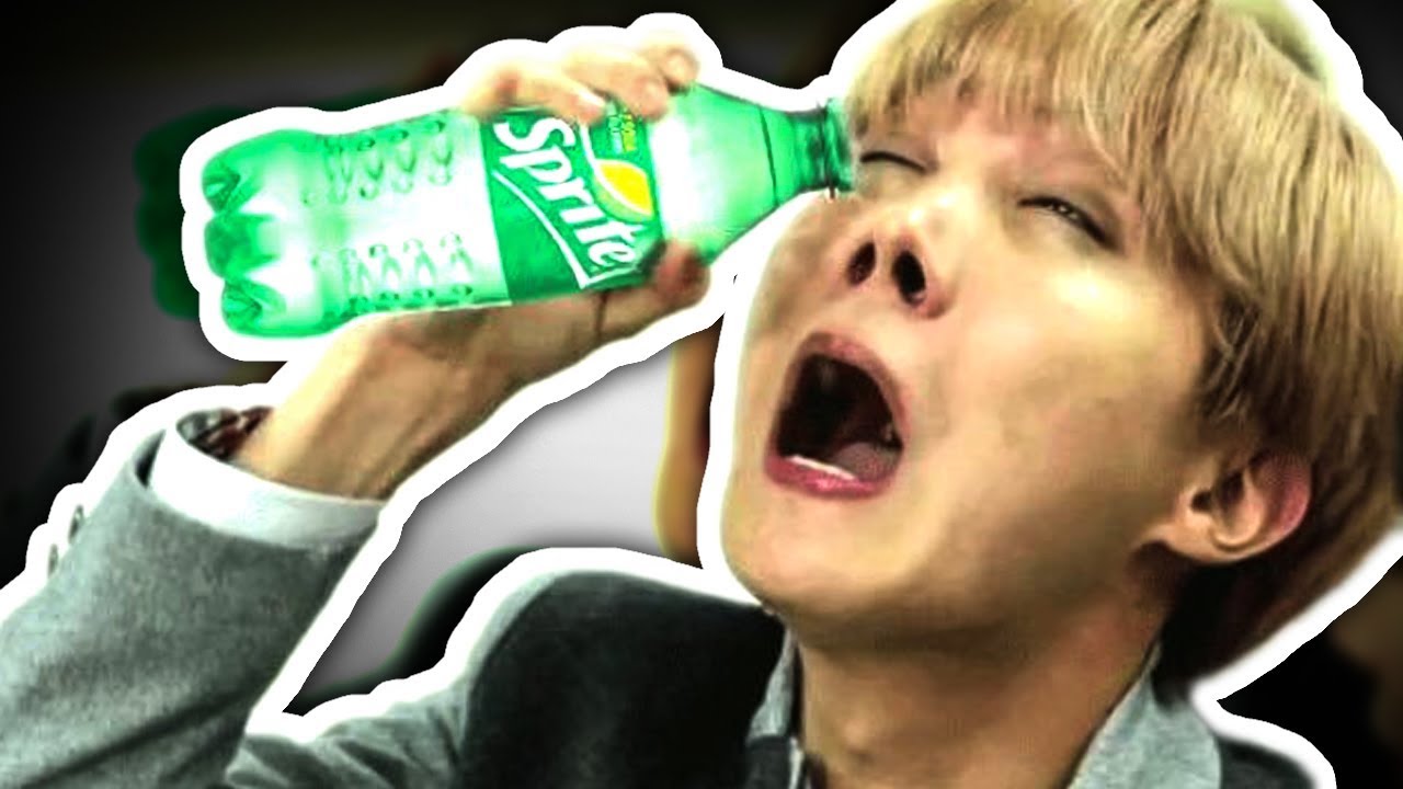 J-Hope LOVES SPRITE!!!