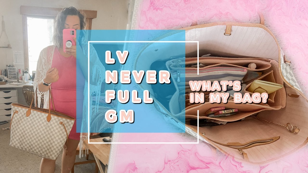 WHAT'S IN MY NEVERFULL GM 2021 | 3 year update, mom bag, real and messy | Shannon Jimenez