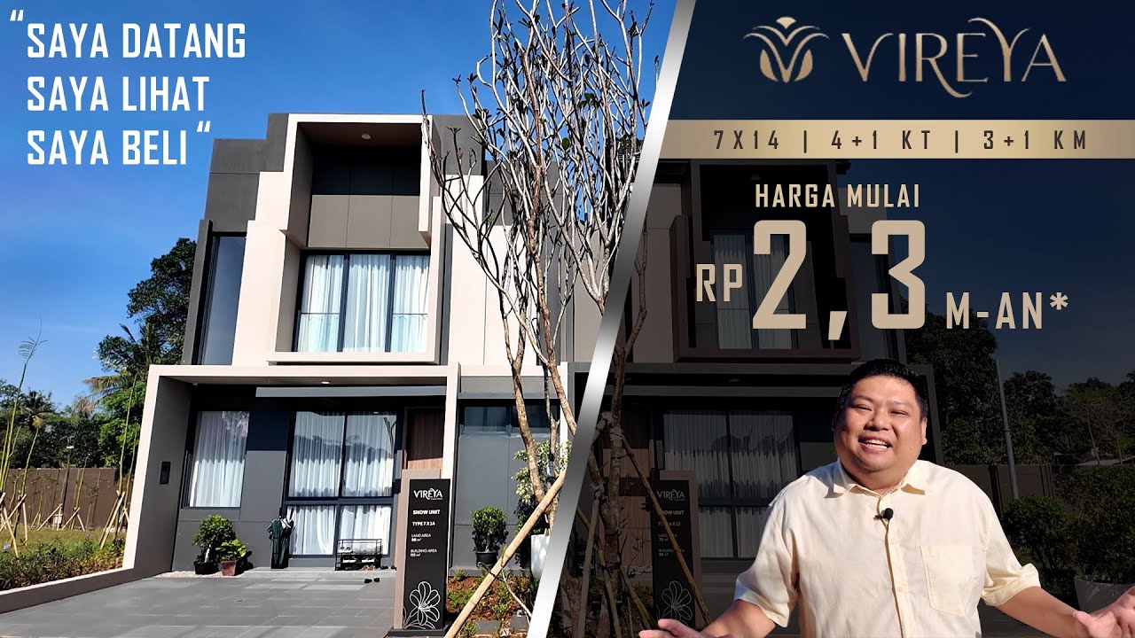 Cluster Lynelle 7x14 at Vireya BSD City Kolaborasi Sinarmas Land X Hankyu Hanshin | Cakep Maksimal