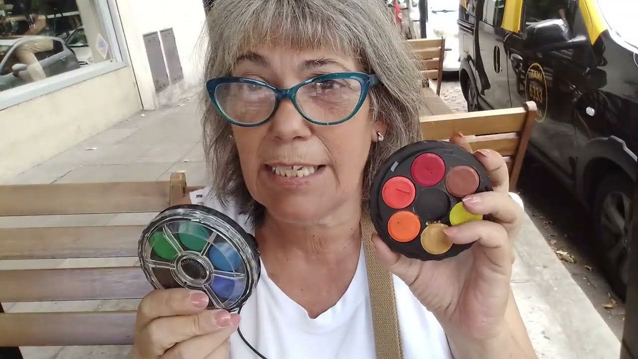 Paletas de acuarela para viajar, pintar plein aire y hacer urbanskech