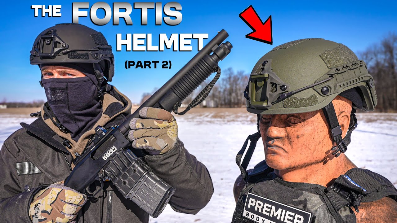 How Bulletproof is the NEW Premier FORTIS Helmet?! (vs Hand Cannons)