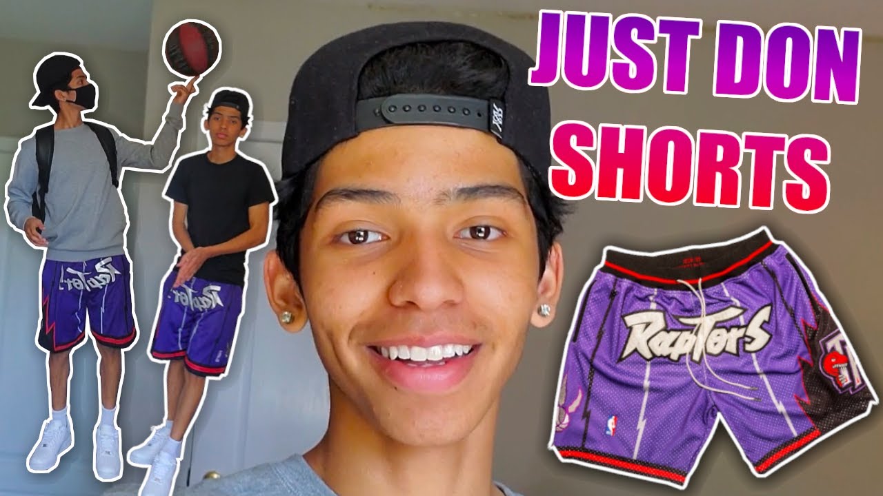 TORONTO RAPTORS JUST DON SHORTS UNBOXING!!!