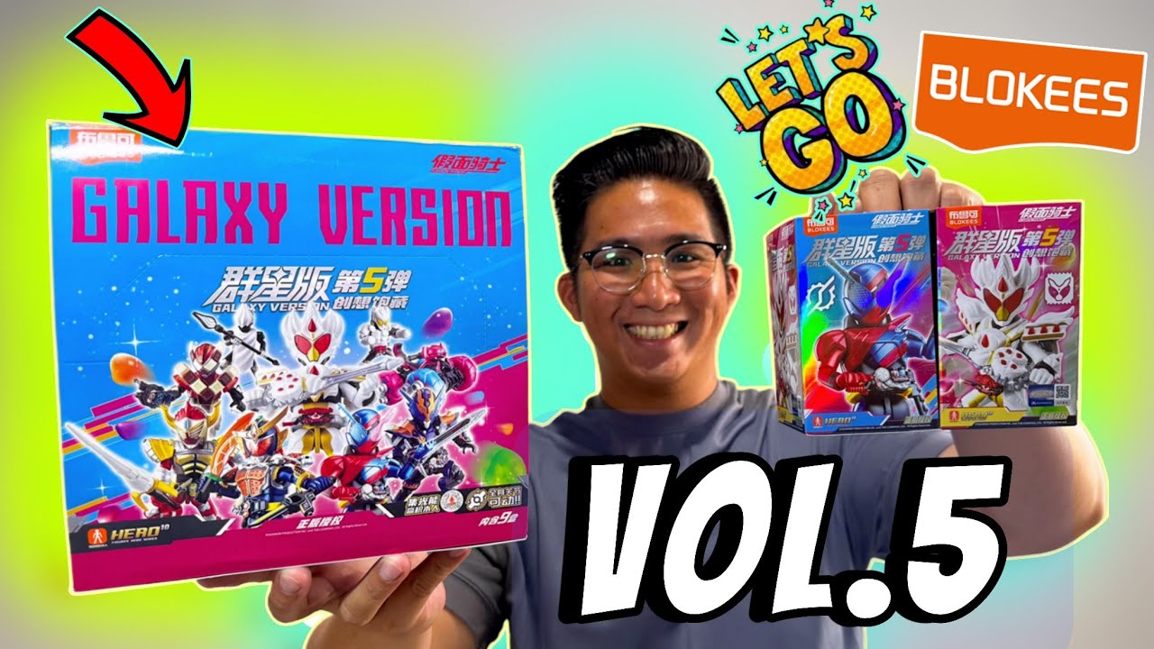 DETAILNYA MAKIN KEREN ! BLOKEES Kamen Rider Vol. 5 ( Unboxing & Review  )