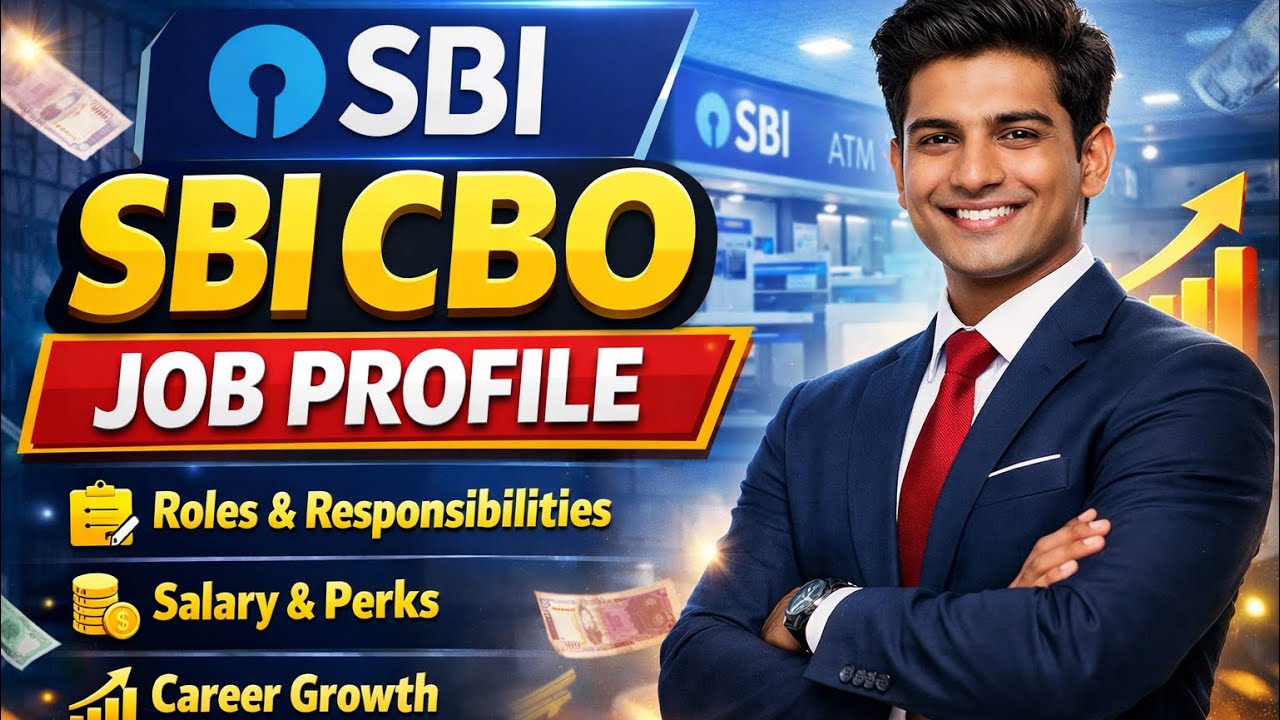 SBI CBO Job Profile 2026 | Salary, Work, Posting, Promotion & Career Growth (Complete Details)