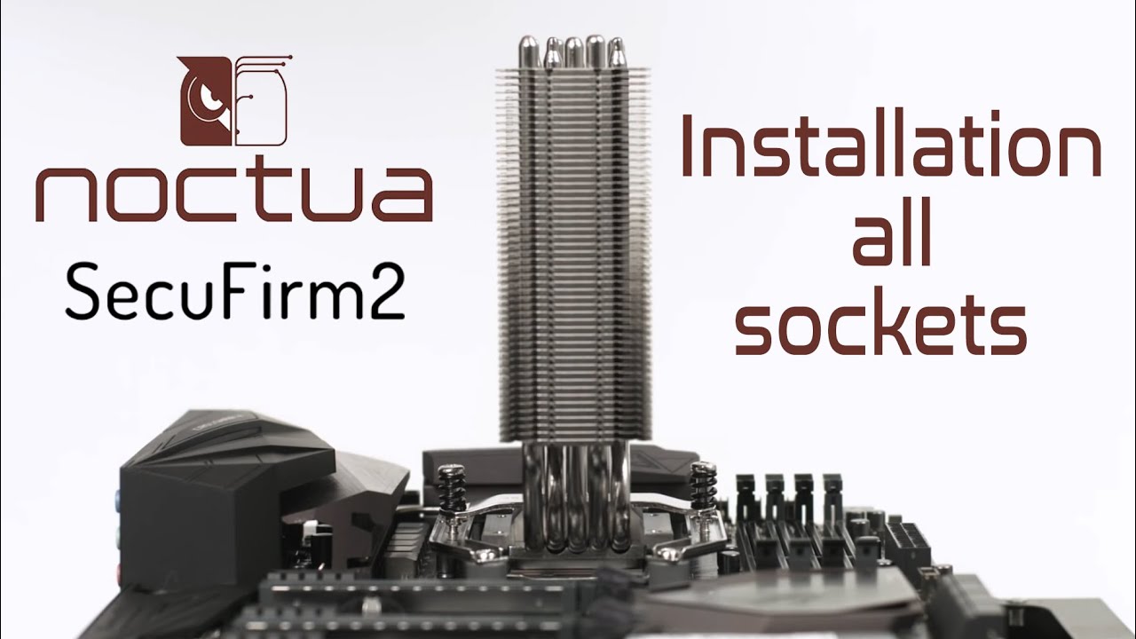 How to? Noctua Secufirm 2 installation by Noctua.