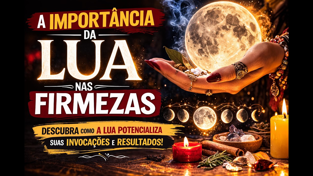 A Importância da Lua nas Firmezas | Potencialize Suas Invocações e Resultados