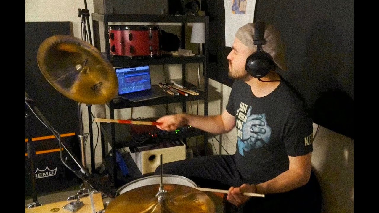 I Go Wild - The Rolling Stones (drum cover inspired by Charlie Watts)