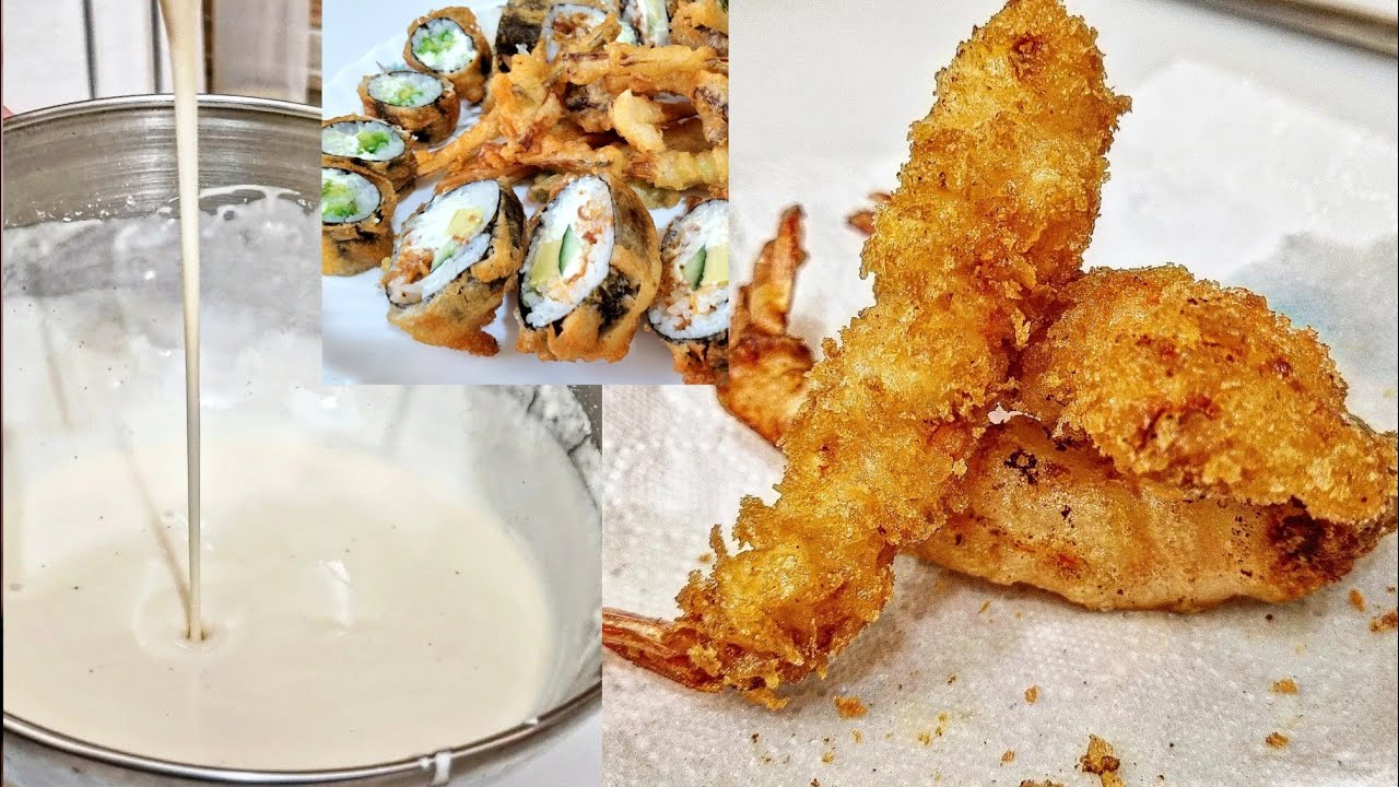 Cum se face TEMPURA-Creveti tempura-Sushi-EP.5