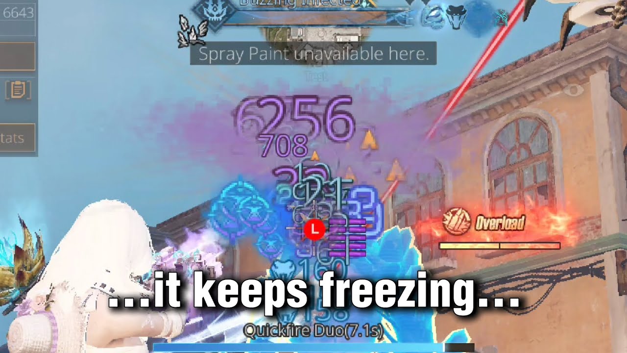 my damage is buggy help meeeeee