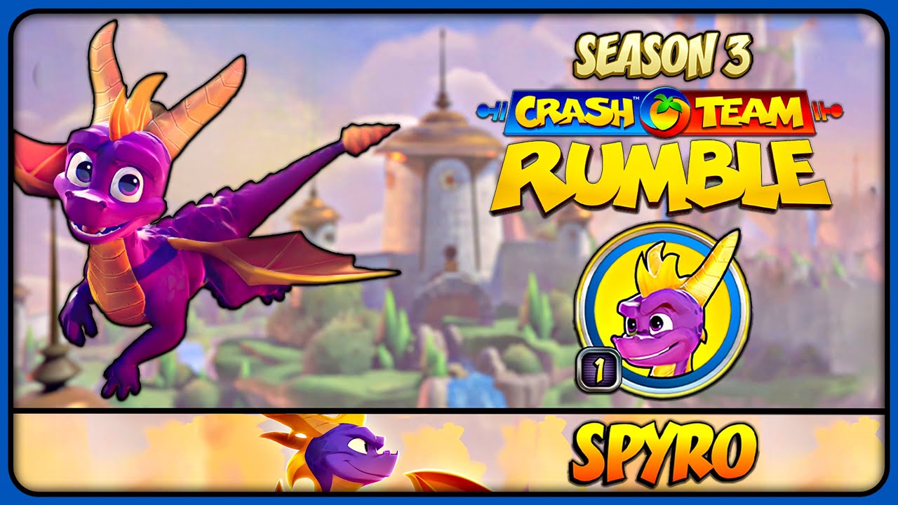 Crash Team Rumble - Spyro | Competitive Gameplay