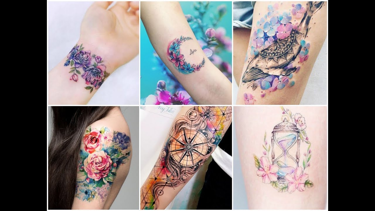 Top-50 Dreamy Colorful Tattoo Design Ideas For Womens