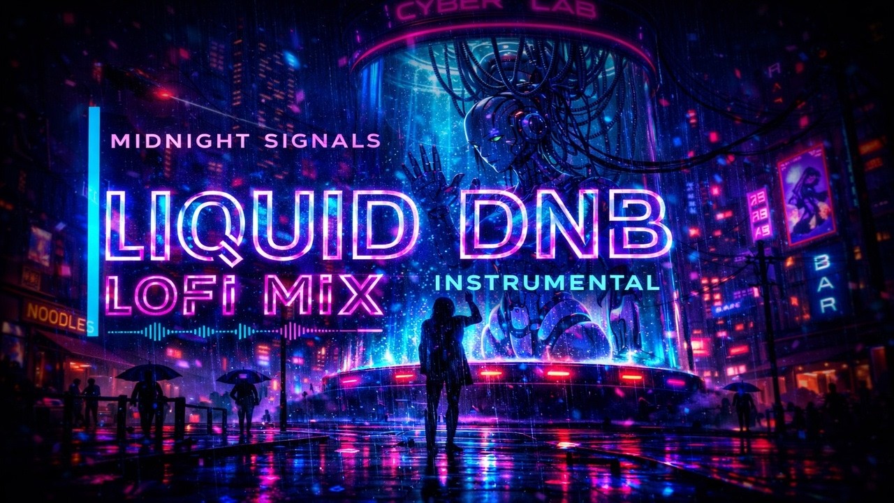 [31 MINS] LOFI LIQUID DRUM & BASS CHILLSTEP MIX | EASY LISTENING | RELAXATION, STUDY & SLEEP