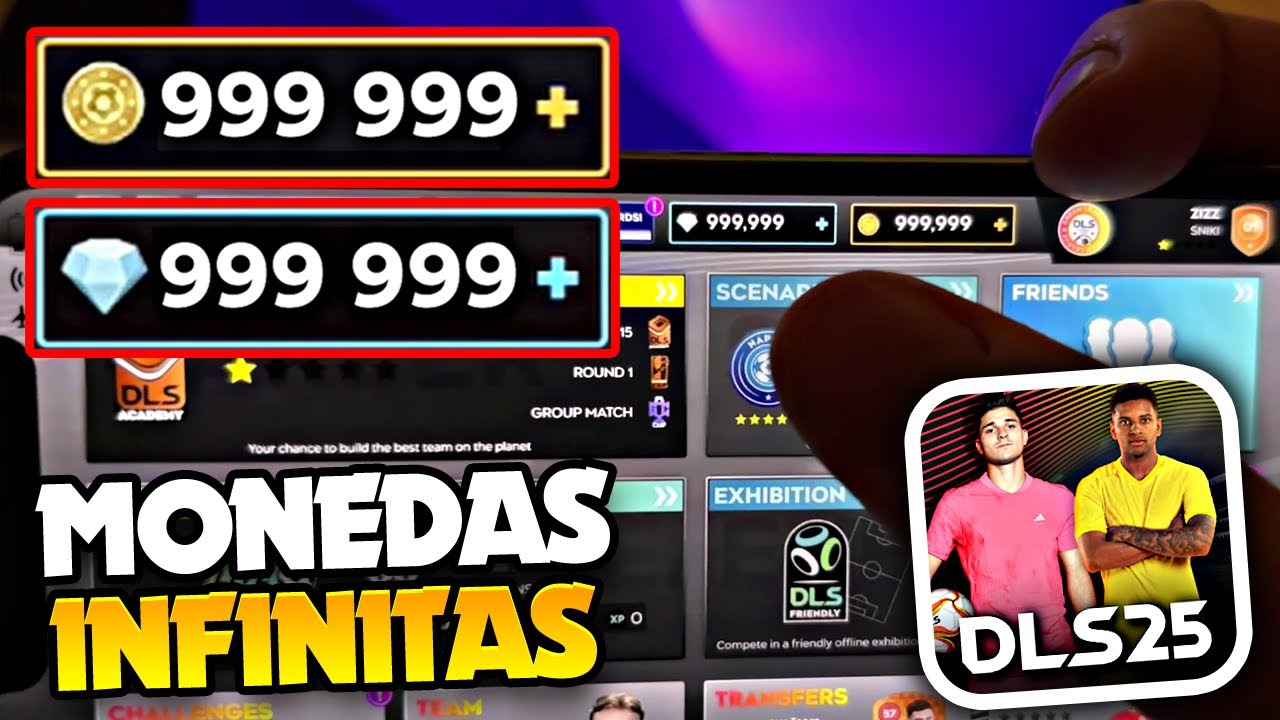 🔴 DLS 25 Hack/MOD - 999,999 DIAMANTES y MONEDAS ILIMITADAS en Dream League Soccer 2025 (Android/iOS)
