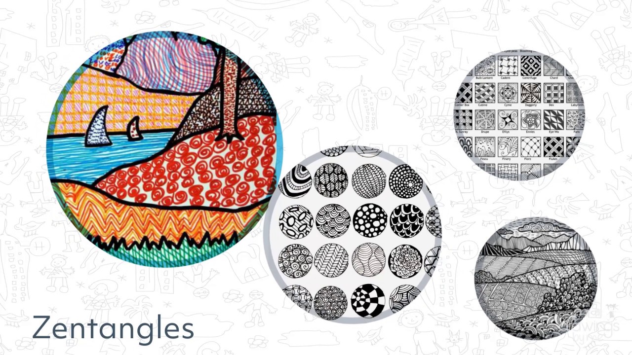 TUTORIAL: Zentangles - A landscape of Patterns