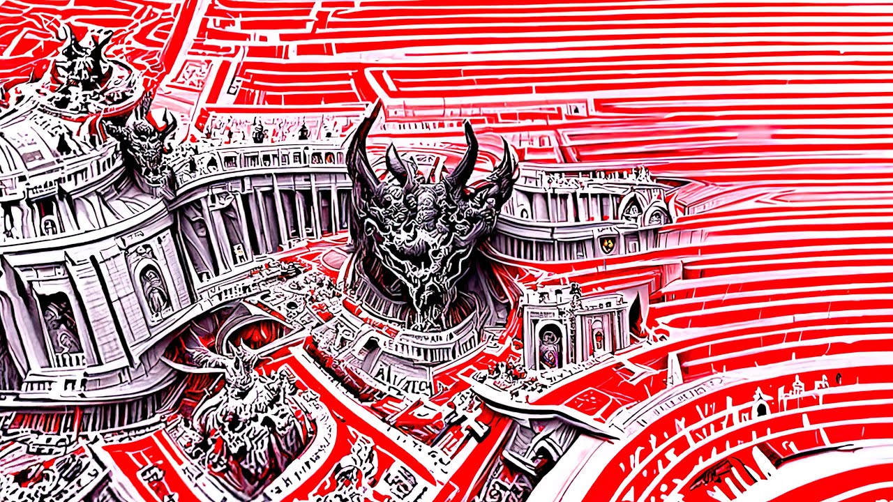 THE VATICAN | DISCO DIFFUSION 3D AI ART ANIMATION