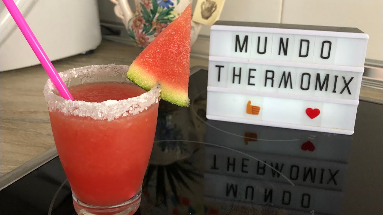 Granizado de sandía/ Granizado de sandia en Thermomix
