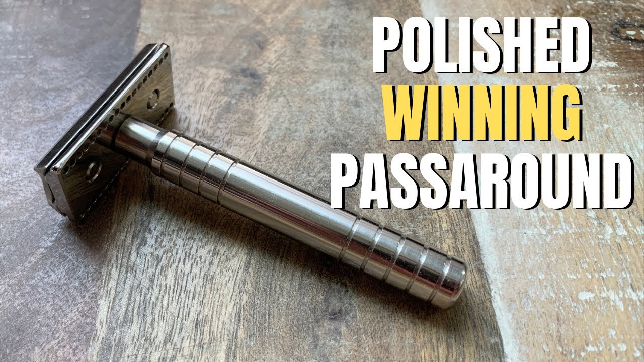 WOW! A Hand-Polished Wet Shaving Club Winning Razor