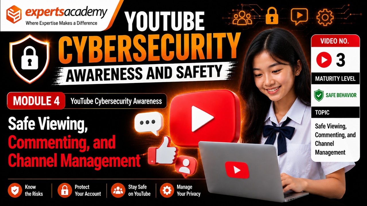 Youtube Cybersecurity Safety: Safe Viewing, Commenting & Channel Management