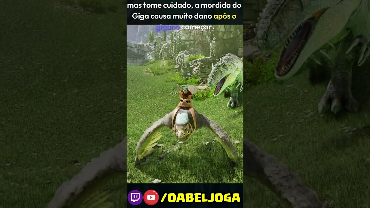 COMO DOMAR UM GIGANO F&Aacute;CIL NO ARK