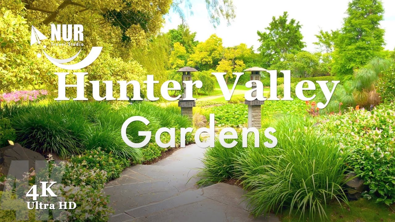 Hunter Valley Gardens 4K - The Most Popular Tourist Place in NSW, Australia [ 50FPS, UHD].