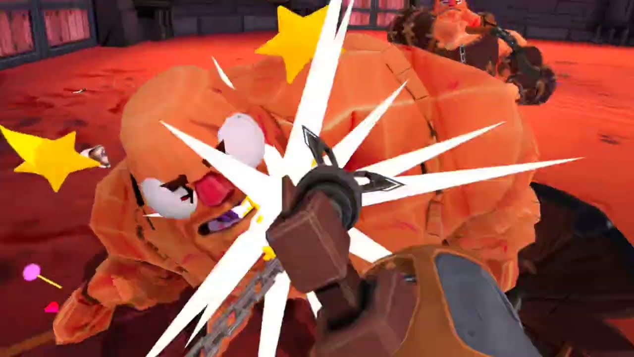 Fighting the Badgermancer (Gorn)