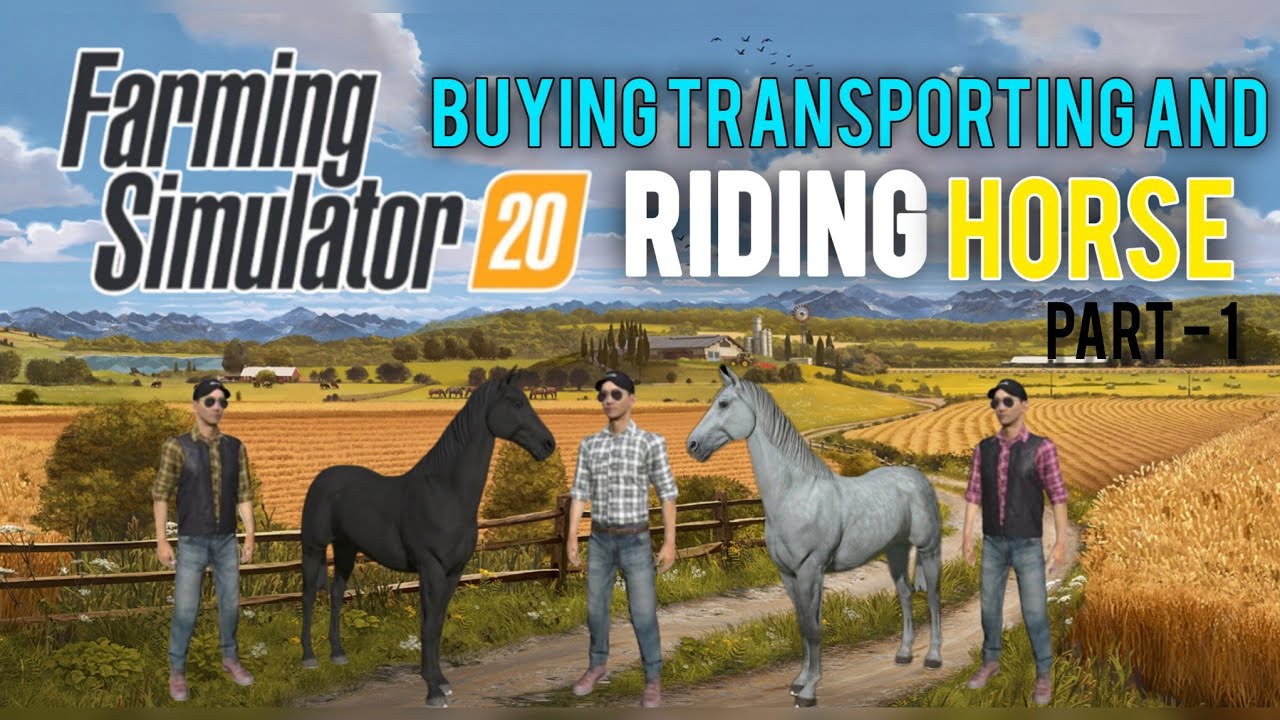 HOW TO BUY A 🐴 HORSE 🐴 IN  | farming simulator 20