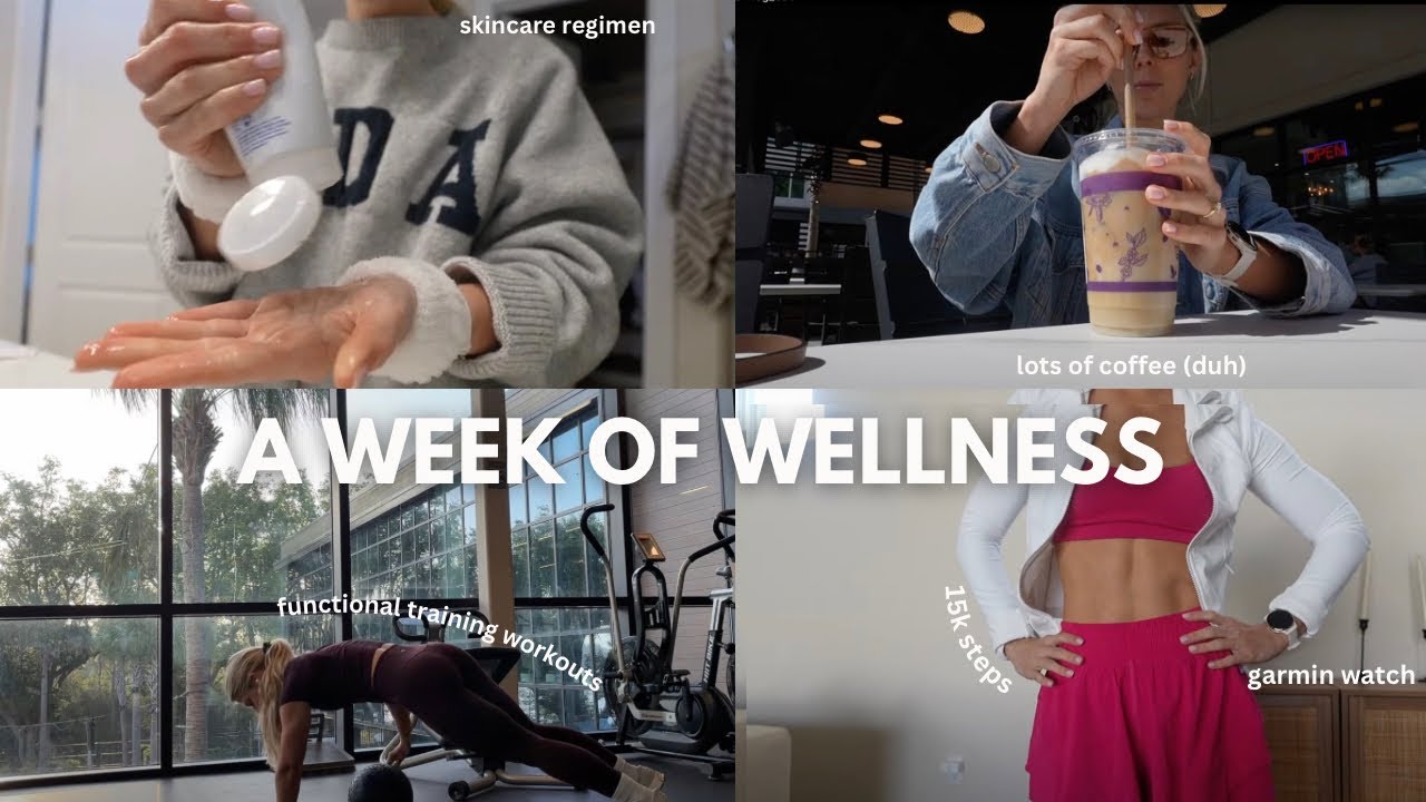 WELLNESS VLOG: easy & healthy meals, garmin watch, a cooling/heated mattress pad, skincare regimen
