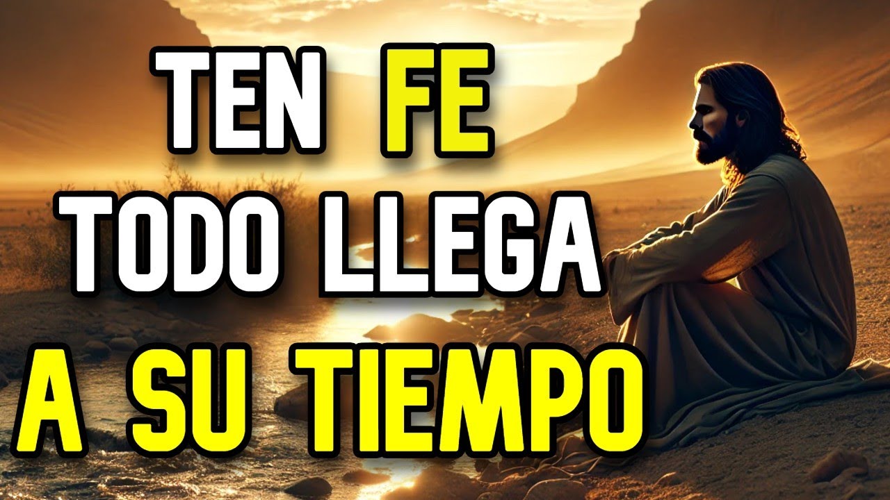 DIOS NO LLEGA TARDE: TODO SUCEDE EN SU TIEMPO PERFECTO (Escúchalo Hasta el Final)