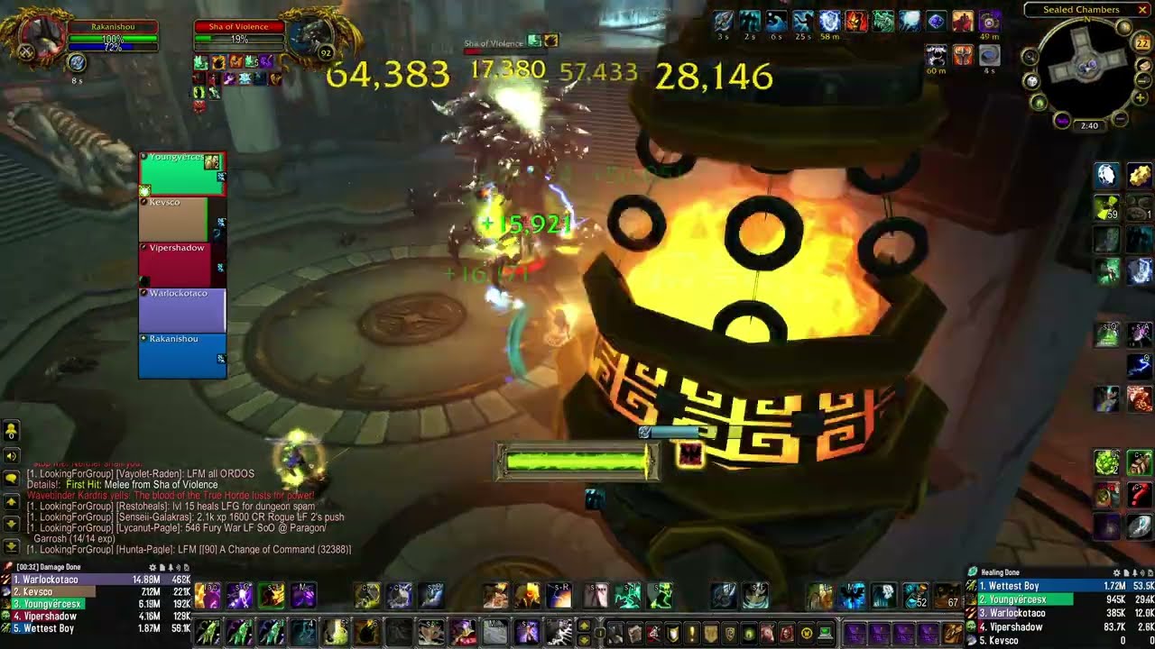Phase 5 Celestial Shado Pan Monastery | Resto Shaman MoP Classic