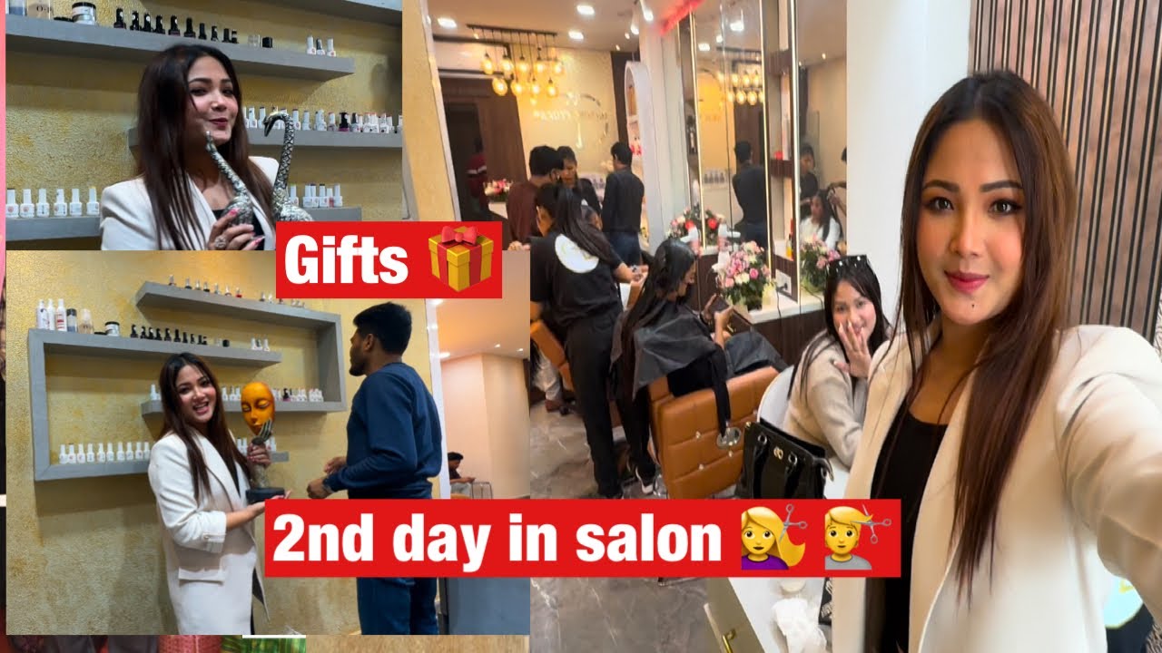 Affa onnai mwngwn hwnna sanakhwimwn 🥰 || GD Beauty World salon aao flat 30% off mwngwn Christmas 🎄