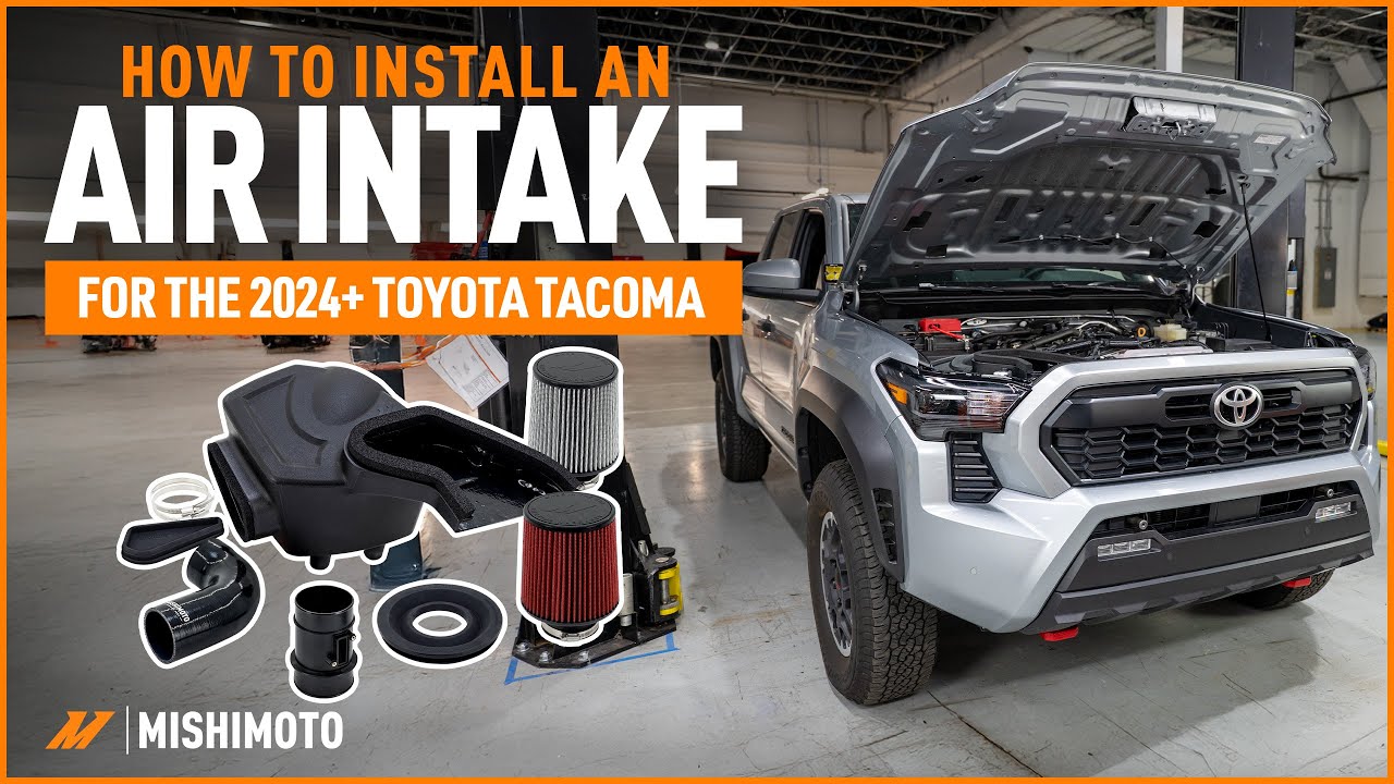How To Install An Air Intake | 2024+ Toyota Tacoma