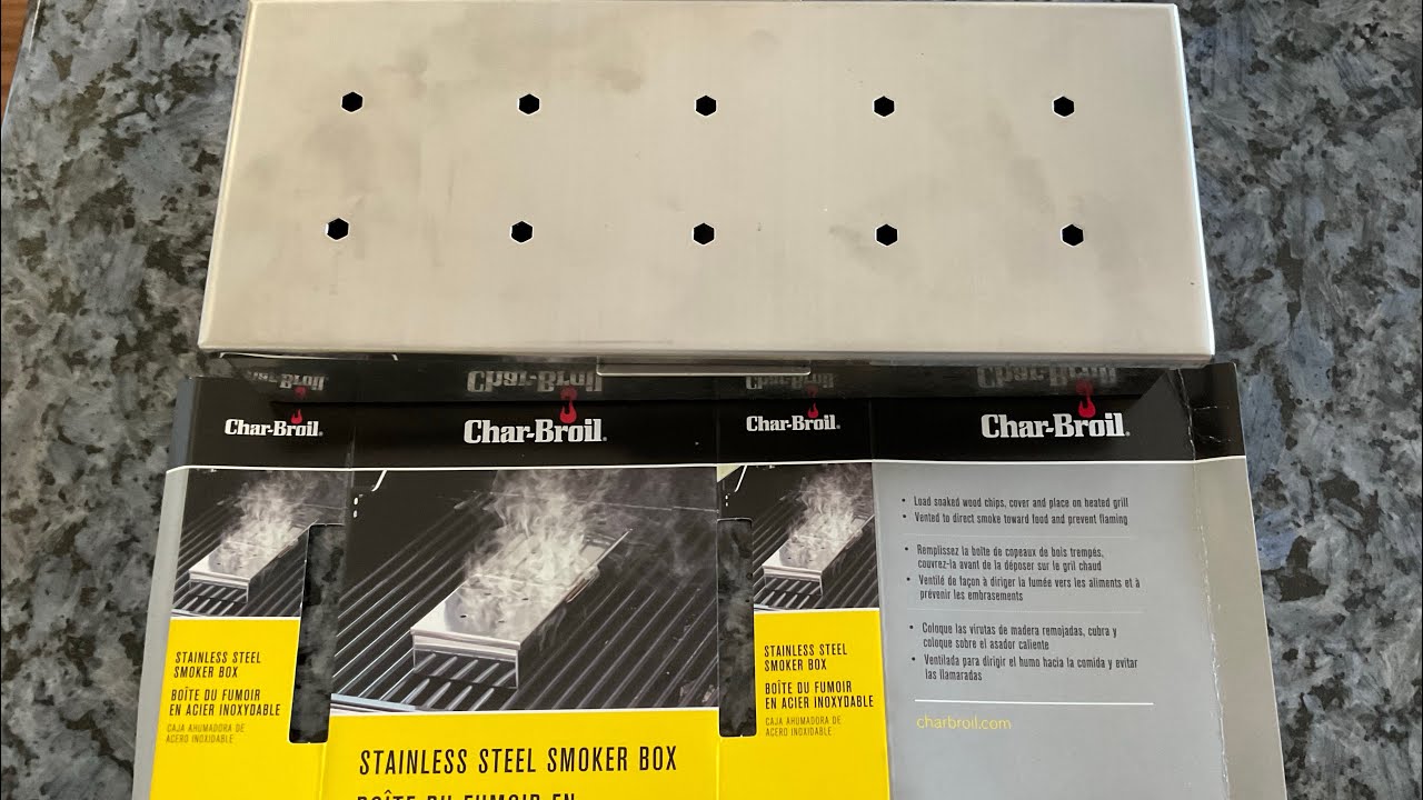 Char-Broil Stainless Steel Smoker Box - For any grill!  Let&rsquo;s Try it out!!