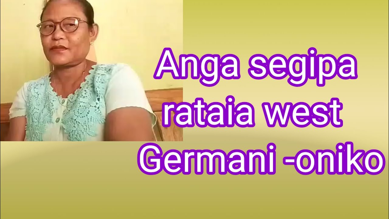 Ang.a segipa rataia West Germany -oniko
