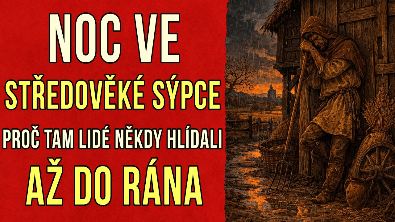 Noc ve středověké sýpce: Proč tam lidé někdy hlídali až do rána