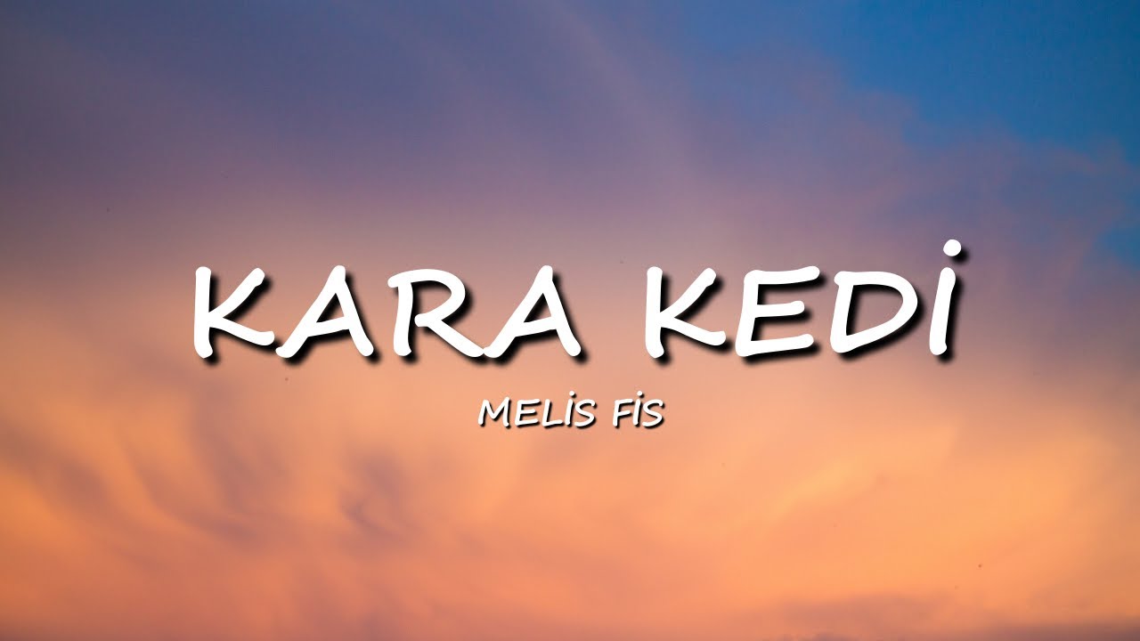 Melis Fis - Kara Kedi [Lyrics/S&ouml;zler]