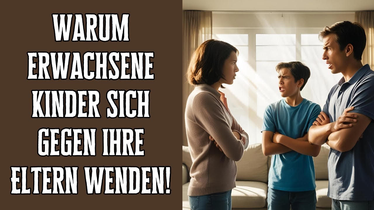 Traurige Gründe, warum erwachsene Kinder sich gegen ihre Eltern wenden!