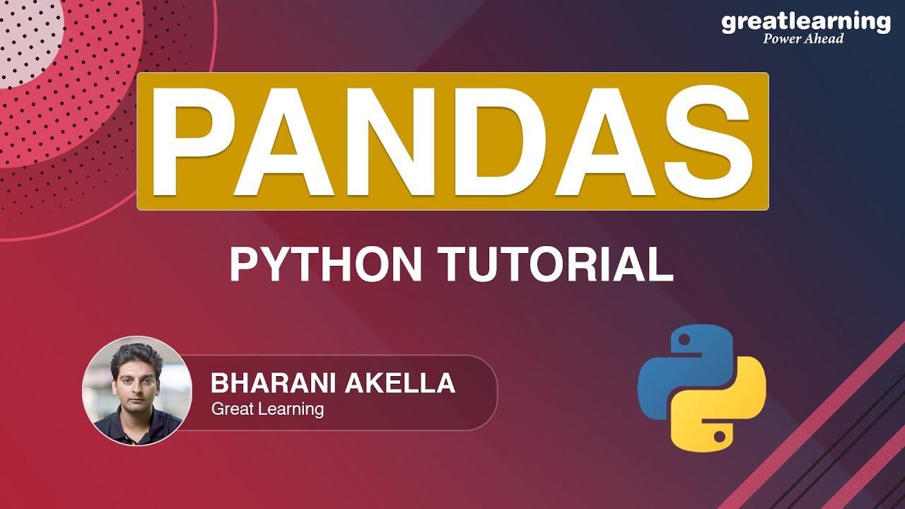 Учебник Pandas Python | Учебник Python для начинающих | Программирование на Python | Отличное обу...