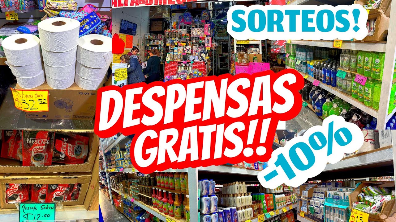 TIENDA de ABARROTES en IZAZAGA 😱 SORTEO de Despensas GRATIS 😱 Productos de Walmart, Bodega Aurrera