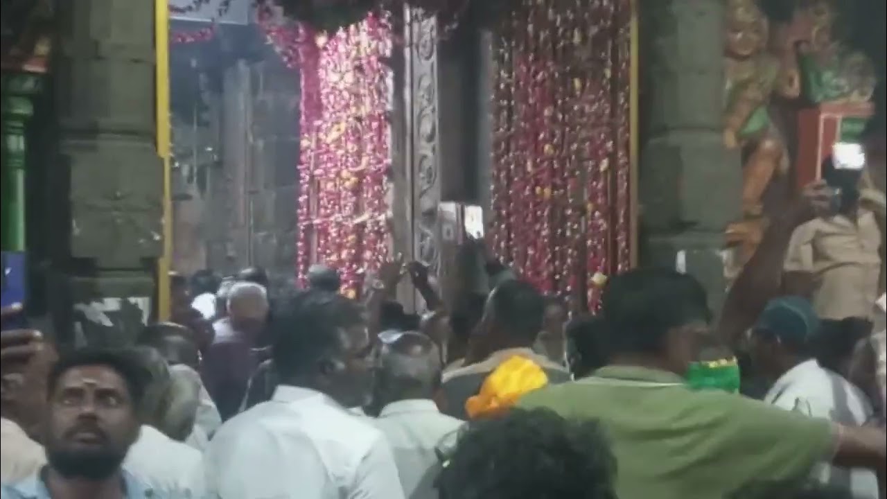 அ/மி வேதாரண்யேஸ்வரர் சன்னதி பாடல் பாடி கோவில் திருக்கதவு திறக்கப்பட்ட நிகழ்ச்சி 19/02/2026