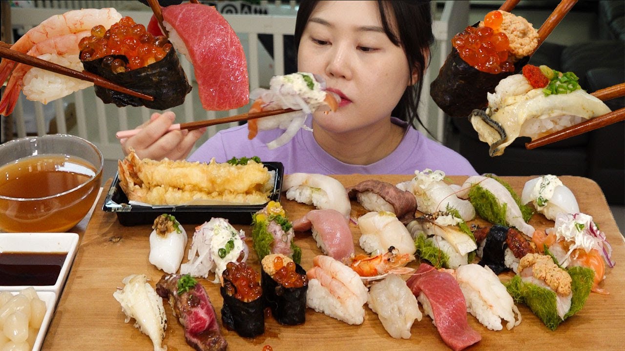 Я скучала по суши со времен беременности🍣Наконец-то я смогла их поесть!