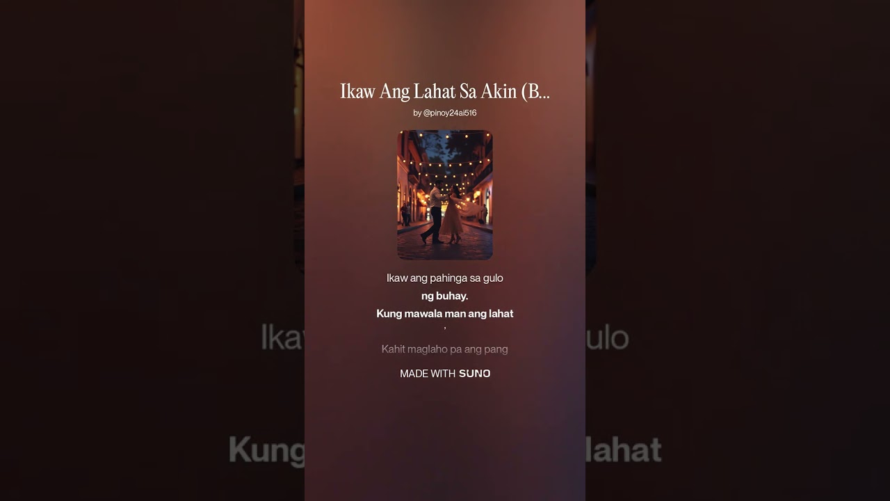 Ikaw Ang Lahat Sa Akin (Bachata)