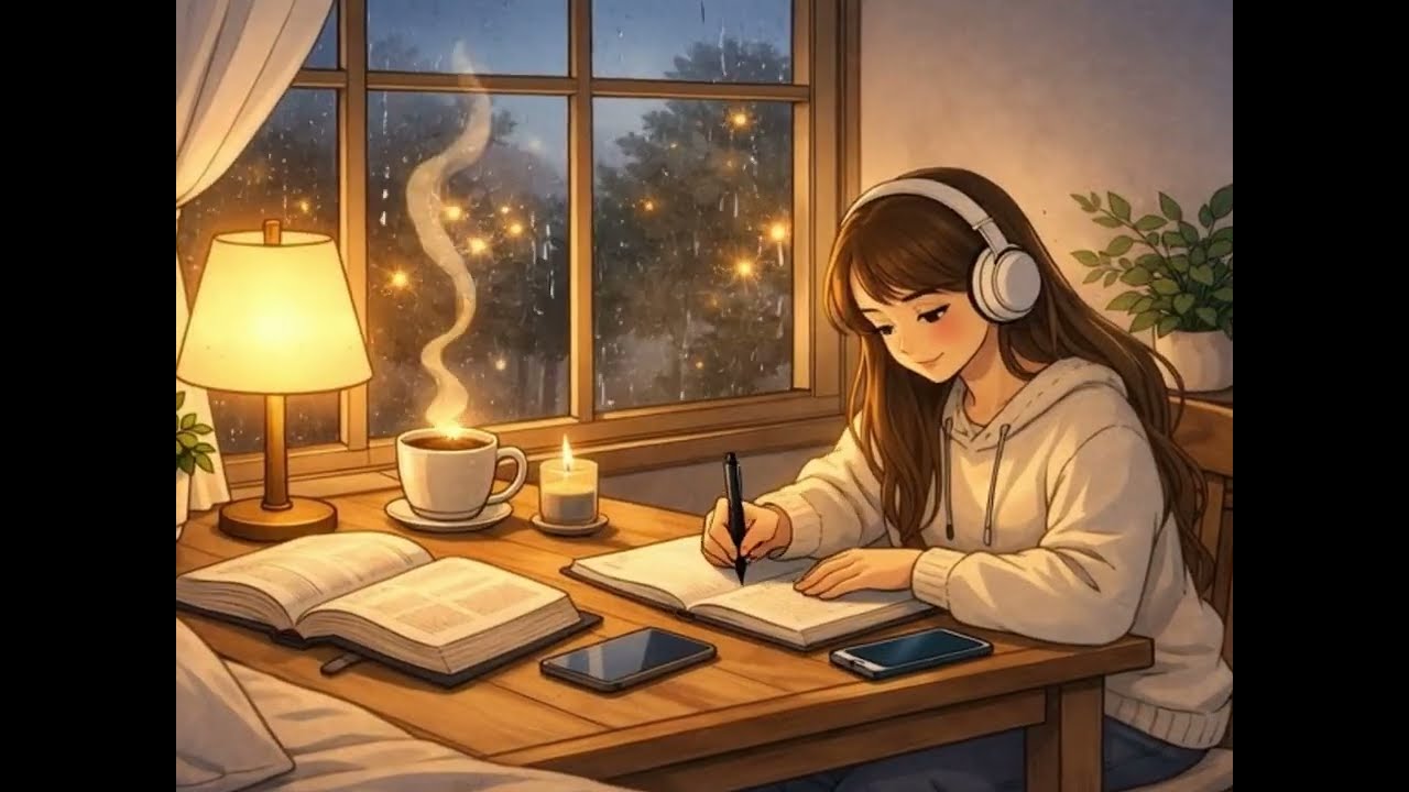 Em Ti Encontro Paz ☕ Lofi Gospel Suave para Relaxar, Ler a Bíblia e Encontrar Descanso