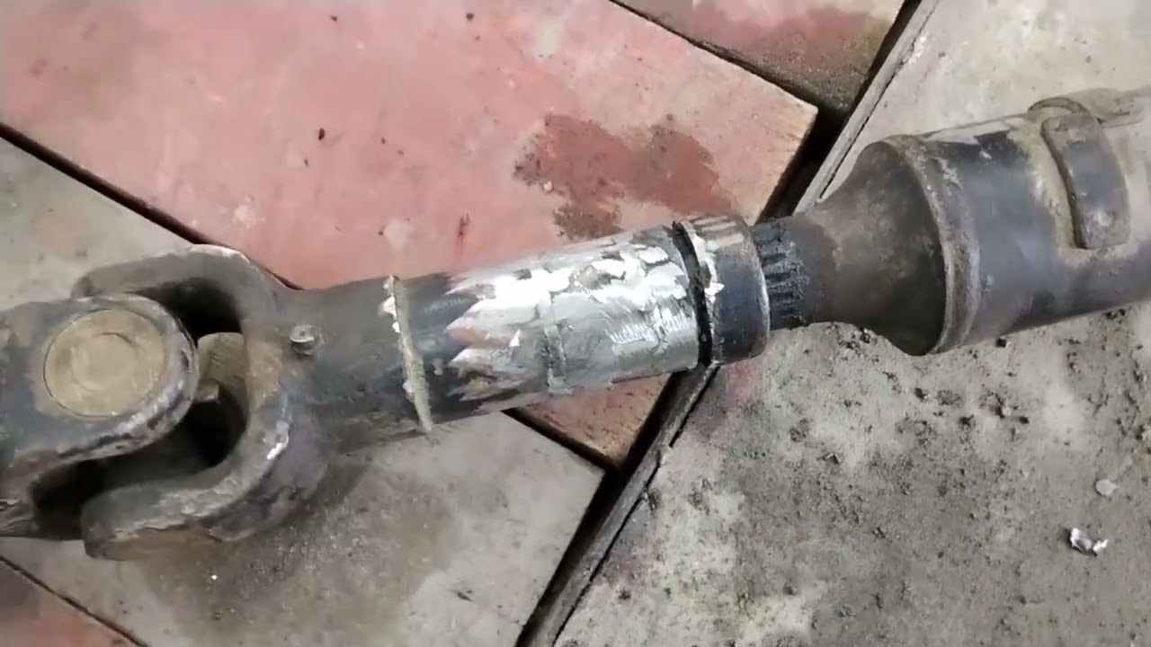 Как убрать люфт на кардане