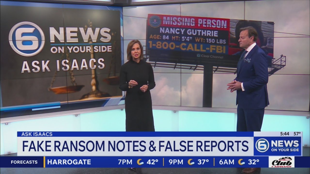 Fake ransom notes & false reports