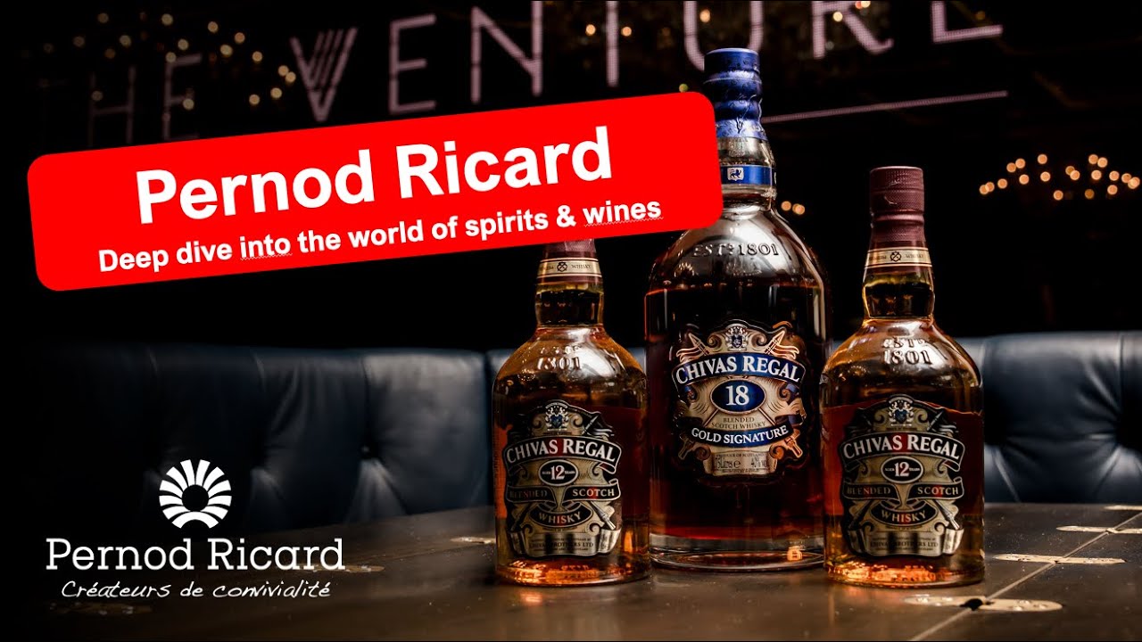 Pernod Ricard - deep dive into the world of spirits & wines