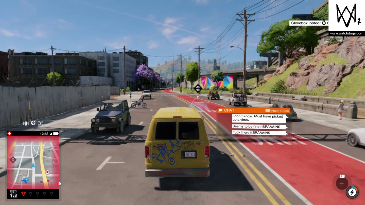WATCH_DOGS&reg; 2 Money bag and escape